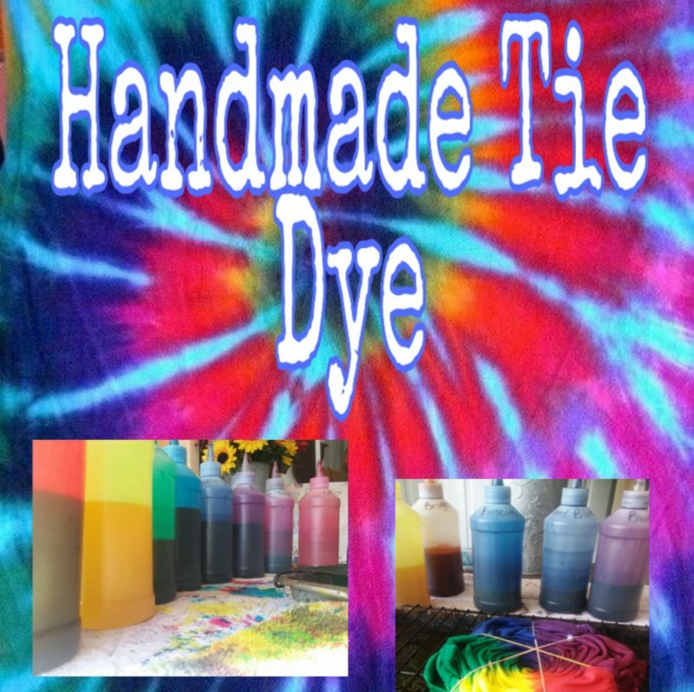 All Tie Dyes are Handmade